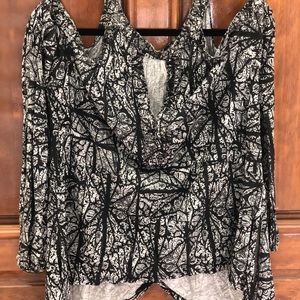 Free People cold shoulder top